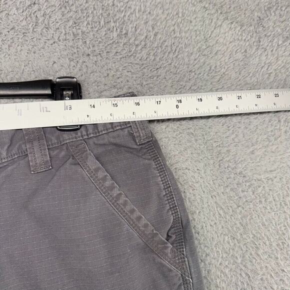 Carhartt Pants men's 34x30 Gray Cargo Relaxed Fit Ripstop Force Fits 32x29 Work - Picture 4 of 12